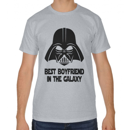 Koszulka męska dzień chłopaka Best boyfriend in the galaxy
